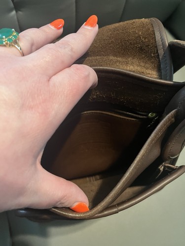 Fabulous Vintage Coach Brown Leather Legacy 9145 Mini Flap Shoulder Bag  by Coach, $139.99 - Photo 7