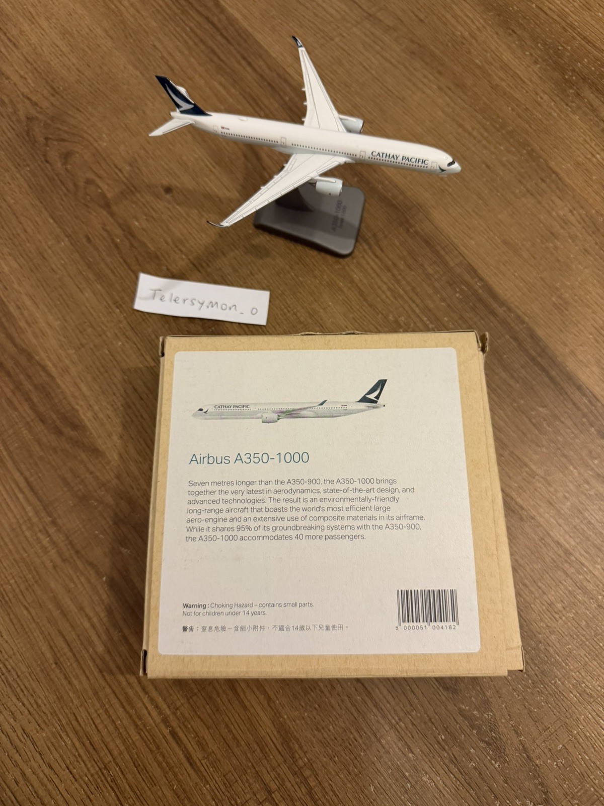 Cathay Pacific A350 Airline Model 1:500 ✅ limited edition
