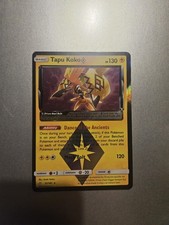 Tapu Koko Prism Star 51/181 Holo Rare Team Up Pokemon Card NM UK Seller