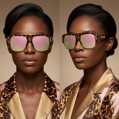Fashion Sunglasses Rectangular Streetwear Women Shades Female Eyewear Luxury New