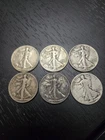 Walking Liberty Half Dollar Lot x6
