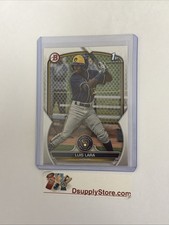 2023 Bowman Prospects Luis Lara #BP-100 RC Rookie Card Brewers FREE SHIPPING. rookie card picture