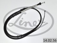 1X Linex 14.02.56 Seilzug Feststellbremse FüR Fiat