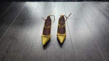 M+S Ladies 5 Shoe.  Lime.  Excellent ( Couple Dints - Material Intact). Cost £35