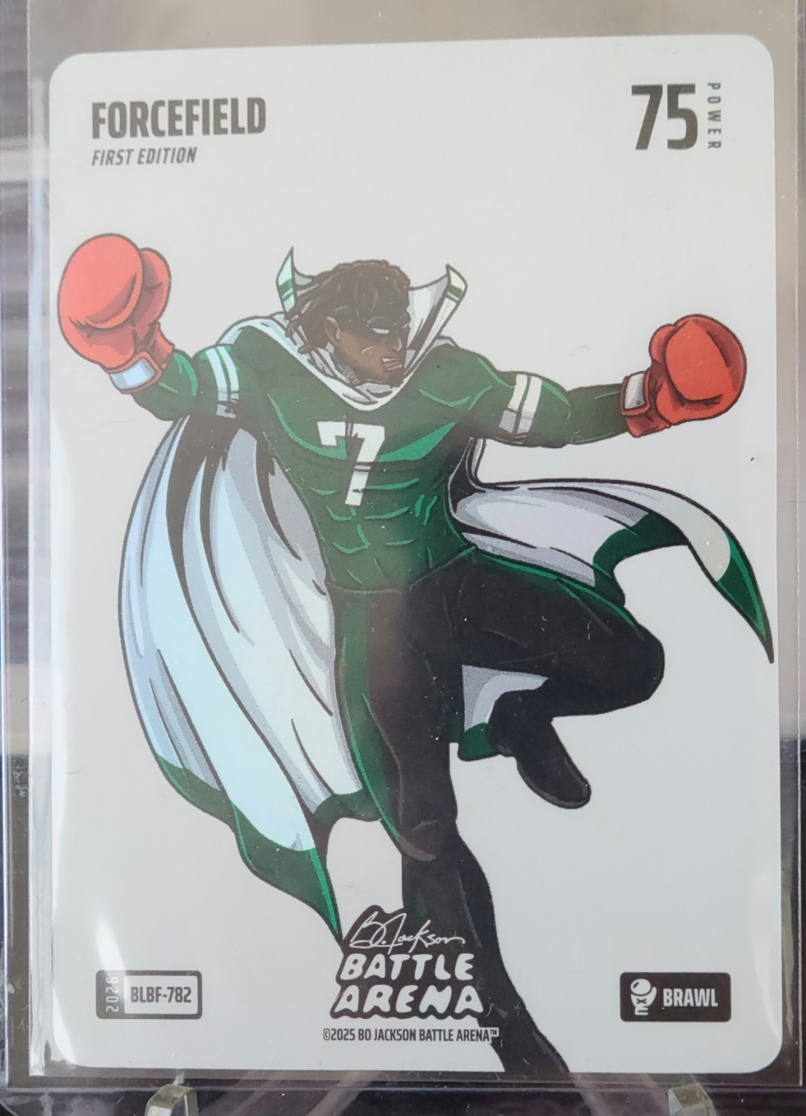 2026 Bo Jackson Battle Arena -Forcefield- 1st Edition Brawl Blizzard Battlefoil