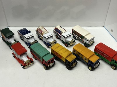 Corgi Morris Bullnose Ford Model T AEC Van Konvolut 10 Fahrzeuge ohne OVP