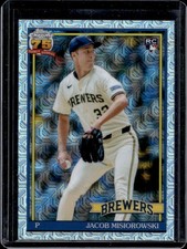 2026 Topps Jacob Misiorowski 1991 Chrome Silver Pack RC Mojo Refractor #91C-54