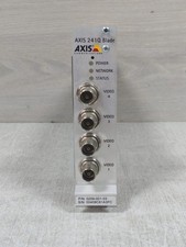 AXIS COMMUNICATION 241Q BLADE P/N:0209-001-03 VIDEO SERVER 4 CHANNEL CARD