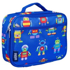 Lunch Box Kids Insulated Keeps Food Hot Cold BPA Free Robots Wildkin