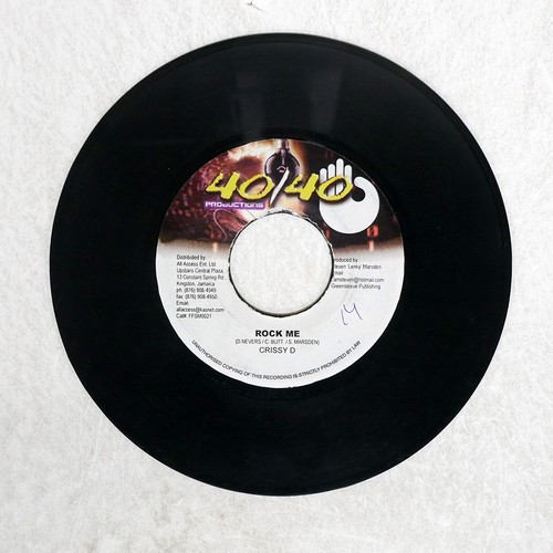 CRISSY D ROCK ME 40/40 PRODUCTIONS FFSM0021 Jamaica 7
