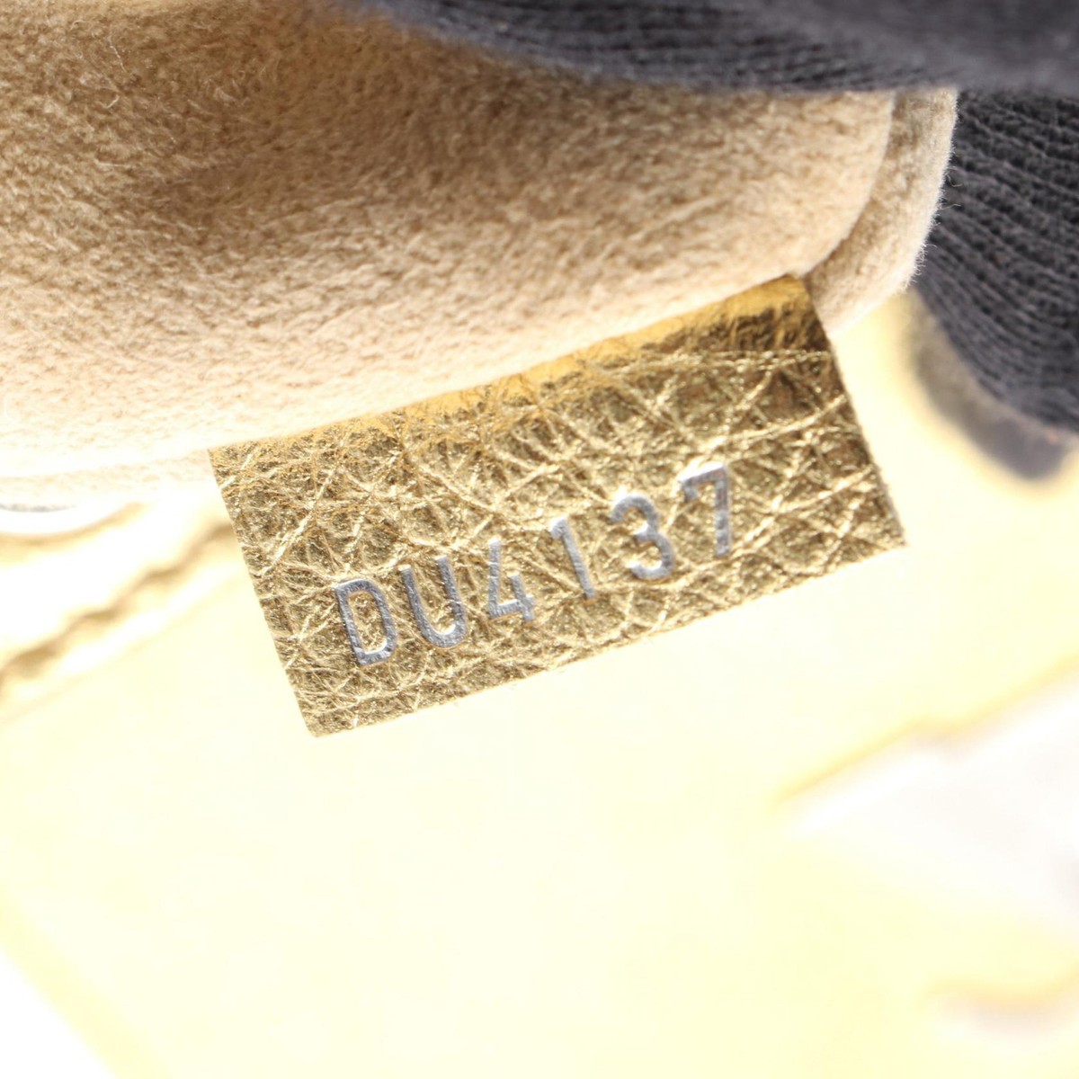 LOUIS VUITTON Lockme Backpack Mini Gold M54575 backpack 800000136771000 Louis Vuitton Metallic Gold Lockme Mini Backpack – Consign  main image 2