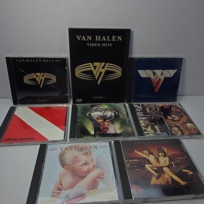 Lot 7 CD Van Halen  /Balance/5150/1984/Diver Down/11/Fair Warning/Best Vol.1 DVD