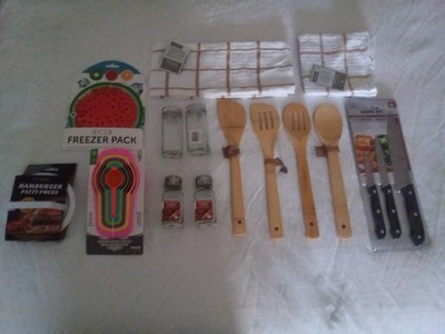 KITCHEN ITEM LOT.