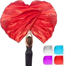 27*31in Worship Flags for Church Praise Dance Women Art Show Flags with Fold Rod