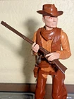 Vintage (UK Marx Johnny/Johnty West) Wagon Train HTF (Red Hair) VERY RARE L@@K!!