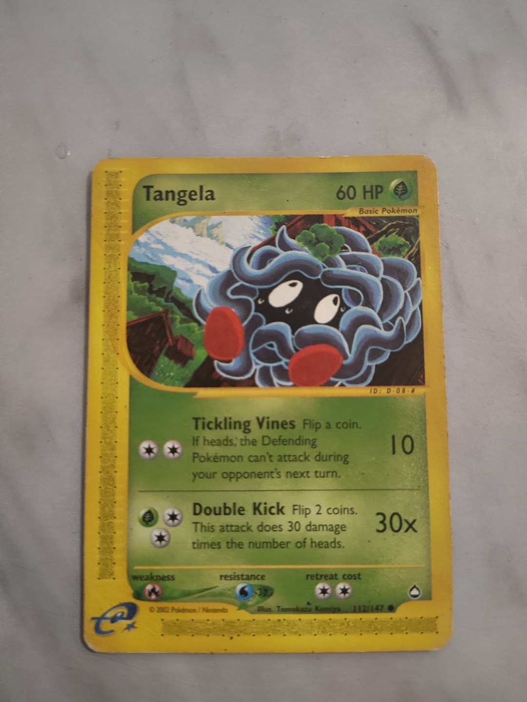 Tangela 112/147 Aquapolis Regular
