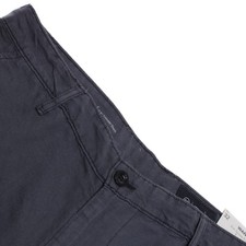 AG NWT Bermudas / Casual Shorts Size 32 US Wanderer Slim Solid Blue Cotton Blend