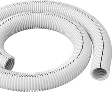 Cable Sleeve 43In White Split Tubing Wire Protector 1.26In Diameter Cord Cover