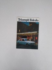 Triumph Toledo Sales Brochure c.1971