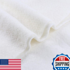 Pre Felt Wool Felt Fabric, Pure Merino Wool Felt for Quick Backing, Shaping and