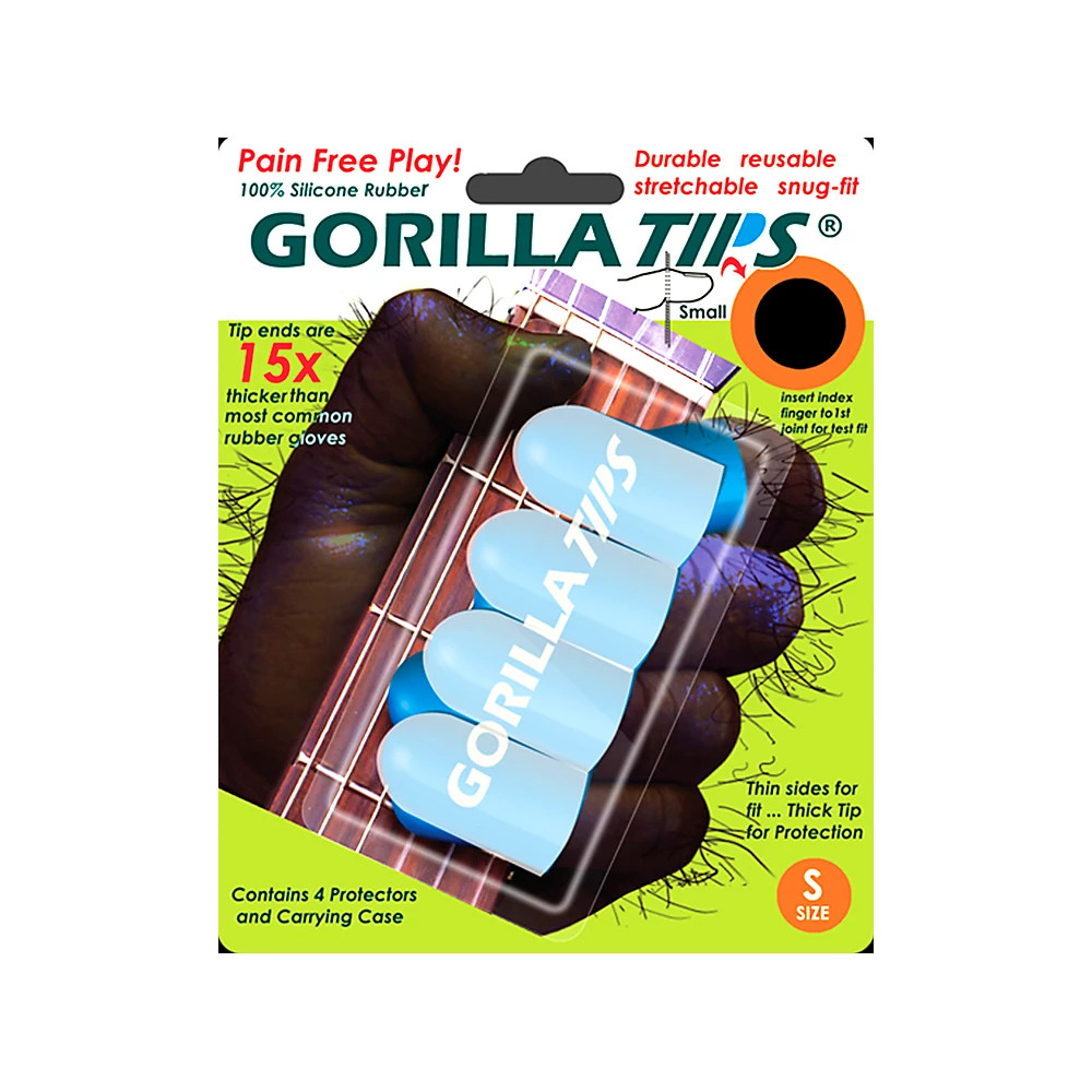 Защитные накладки на кончики пальцев Gorilla Tips Прозрачные Маленькие