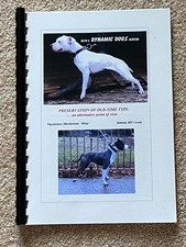 RARE DOG BOOK "REIDS DYNAMIC DOGS ALBUM" BY REID STAFFORDSHIRE PIT BULL TERRIER