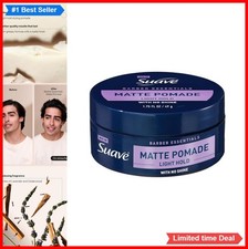 Hair Pomade Light Hold Matte Finish No Shine Frizz Control Sandalwood Lavender