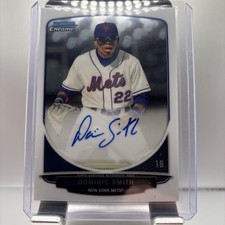 Dominic Smith 2013 Bowman Draft Picks &amp; Prospects - Chrome Autograph