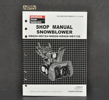 Nos Honda Hs624 Hs724 Hs828 Hs928 Hs1132 Snow Blower Shop Manual 6176861e4 Usa Nos Honda Hs624 Hs724 Hs828 Hs928 Hs1132 Snow Blower Shop Manual 6176861e4 Usa