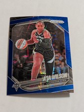 2025 Panini Prizm WNBA A’Ja Wilson #76 Blue Velocity SP 🔥🔥MINT🔥🔥
