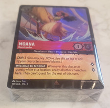 Disney Lorcana - Into the Inklands - Moana Starter Deck Only - New - Sealed