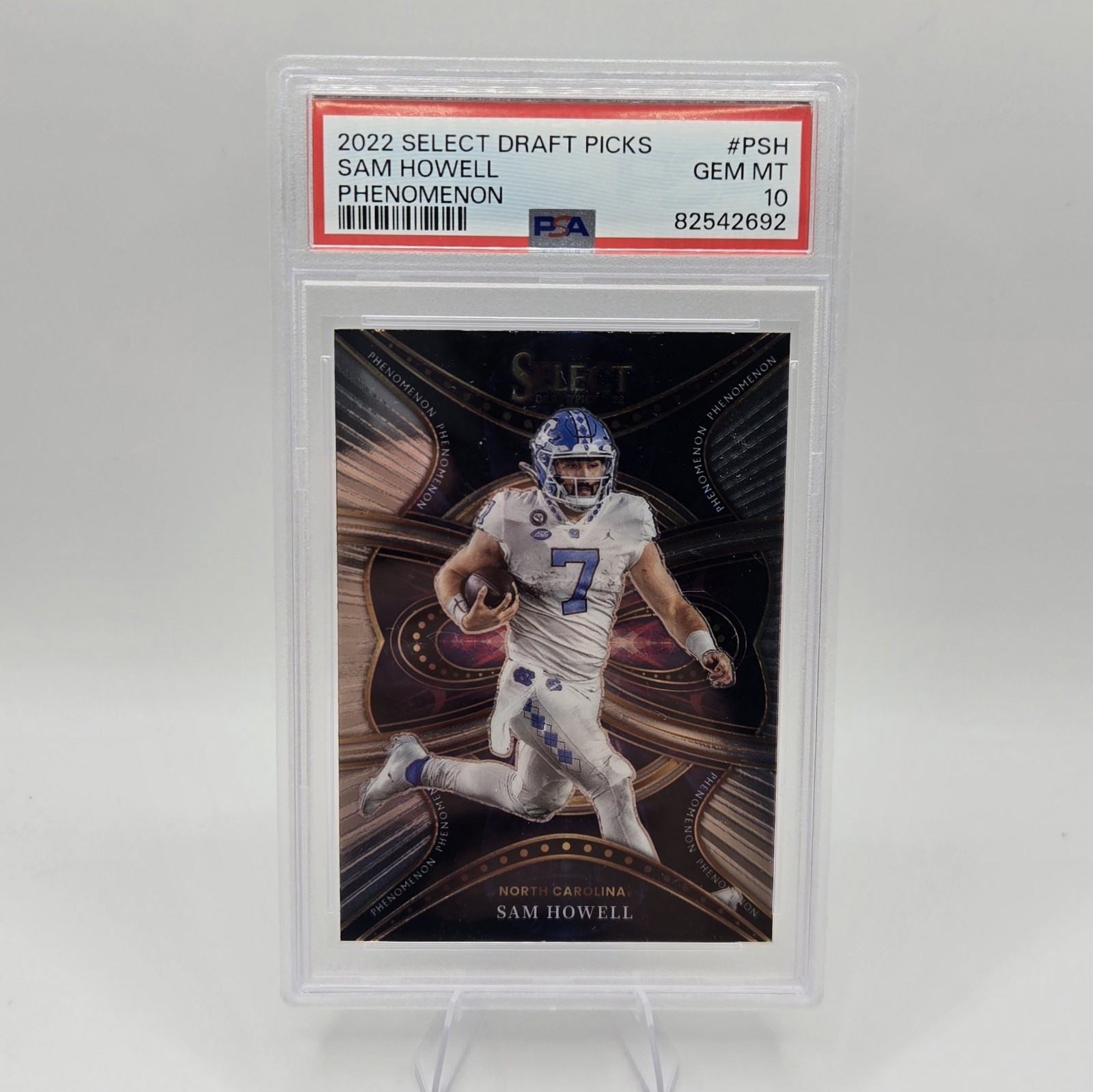 Sam Howell 2022 Select Draft Picks Sam Howell #PSH PSA 10 GEM MINT!