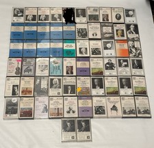 Musical Heritage Society Classical Cassette Lot of 61