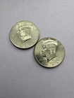 1999 P D Kennedy Half Dollar (2) Clad Coins Circulated Very Nice!   N 786