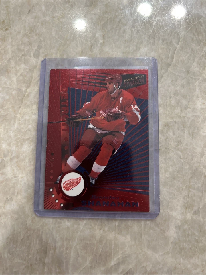 1997-98 Pacific Dynagon Red Brendan Shanahan #44 HOF - Image 2 of 4