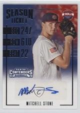 2016 Panini Elite Extra Edition Mitchell Stone #18U-MT Auto 6q5