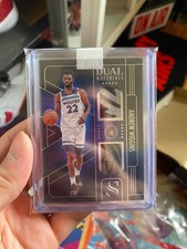2024-25 Panini Silhouette NBA Dual Materials Andrew Wiggins Game Worn Patch Logo