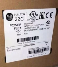 22C-D105A103 AB PowerFlex 400 Adjustable Frequency AC Drives