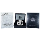 1998-P Proof $1 American Silver Eagle Box, OGP, & COA