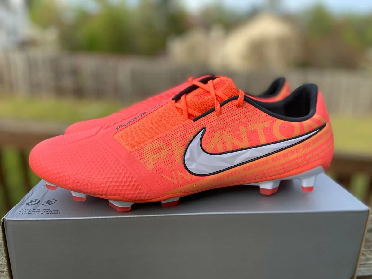 Nike Phantom Venom Elite FG Soccer Cleats Mango Mens 13 AO7540 810 250 New