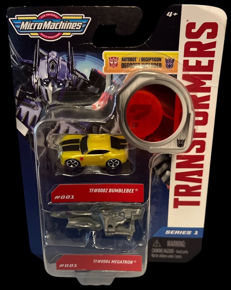 Transformers Micro Machines Jazz/Jetfire/Bumblebee/Megatron/Elita-One/Sideswipe - Image 2 of 4