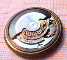 Älteres gebrauchtes Automatik Werk GOLANA  ETA 2522  defekt Unruhe OK A3