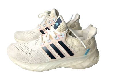 adidas UltraBoost Web DNA Shoes  Women's Size 7.5 Sneakers Off White Legend Ink 