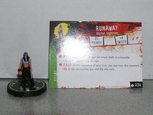 Horrorclix Base Set HRC-034 Runaway