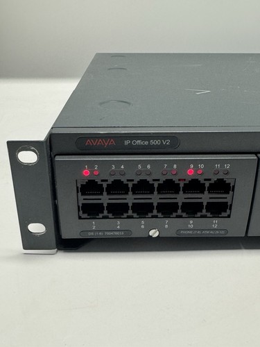 Avaya IP Office 500 V2 PCS11 700476005 C. Unit 700504032 700431778 700476013 - Picture 2 of 14