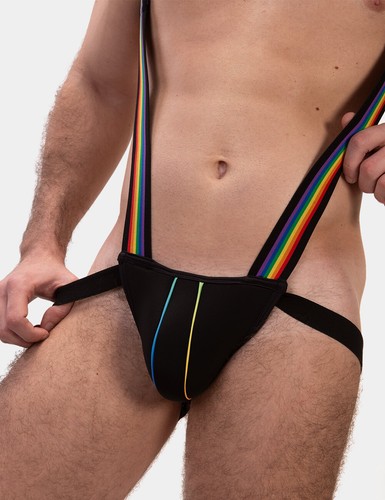 barcode Berlin - Harness Pride INFINITY schwarz S M L XL Herren 92245/100 gay - Picture 5 of 5