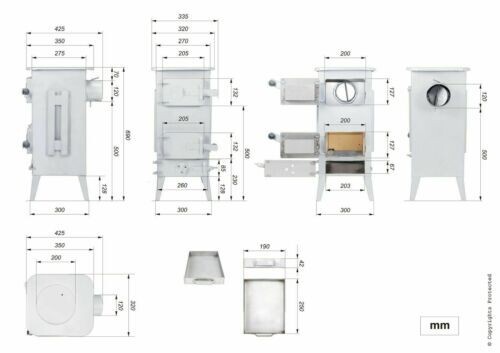 LOG BURNER 2 PIPES 1 BEND 1 RAIN CAP 2 WALL PLATES UK SELLER RAPID DELIVERY (AV) - Picture 13 of 23