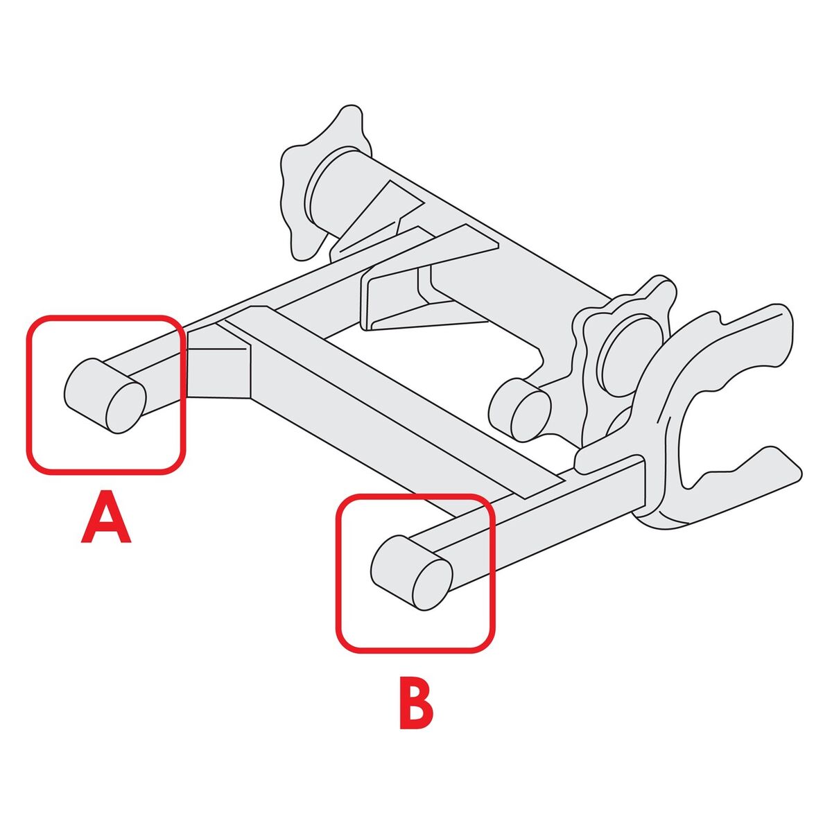 2014-2023 Honda Rancher 420 TRX 420 4x4 Caltric Swing Arm 2014-2023 Honda Rancher 420 TRX 420 4x4 Caltric Swing Arm