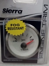 Teleflex Trim Gauge White Pro 2" #62549P