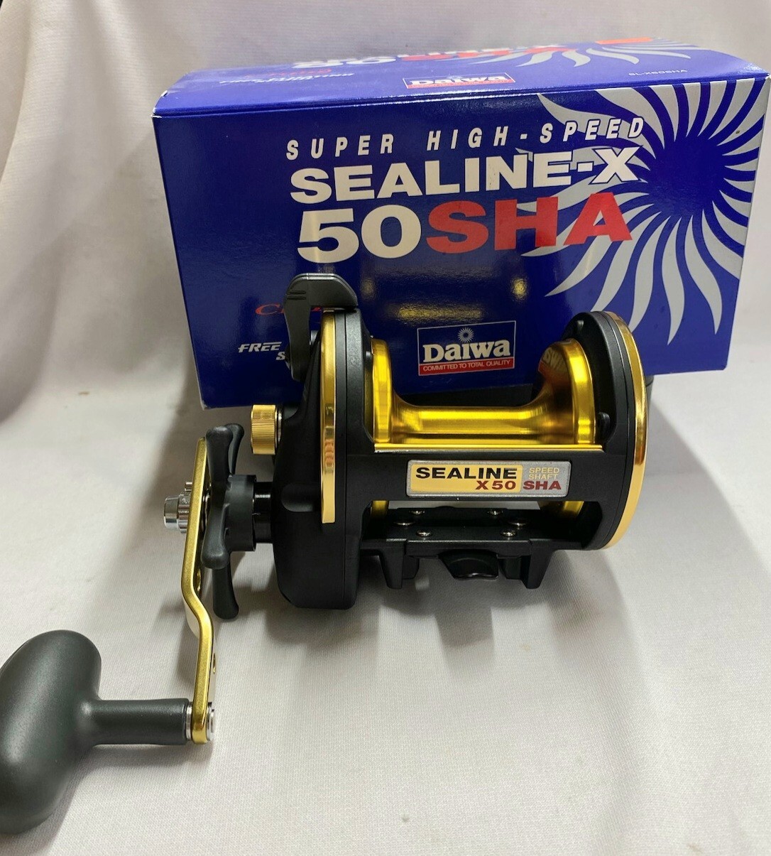 Daiwa Sealine-X50SHA Super high speed 6.1:1 gear ratio 3CRBB ball bearings